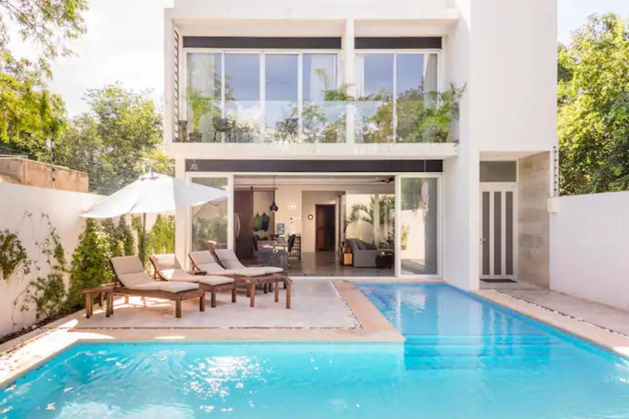 Vila Casa Cuatro Vientos Tulum Exteriér fotografie