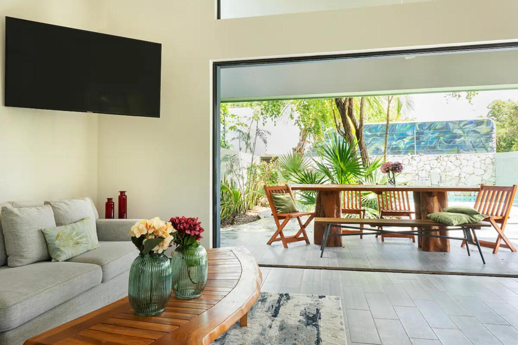 Vila Casa Cuatro Vientos Tulum Exteriér fotografie